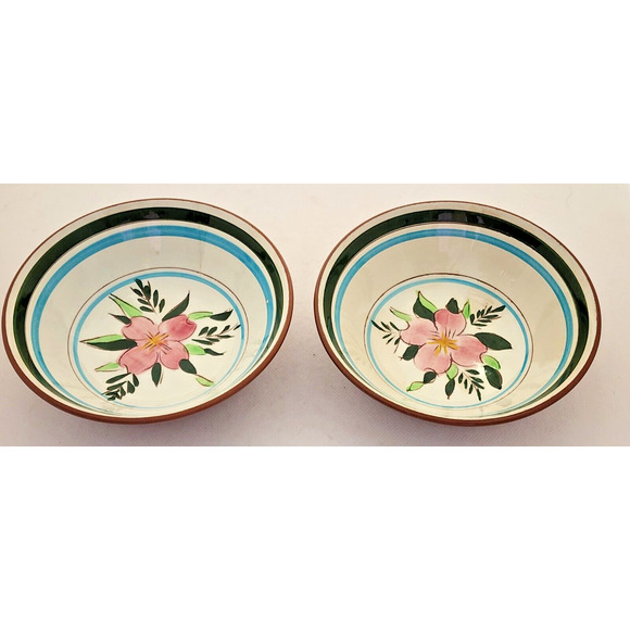BERRY/SMALL BOWLS-STANGL POTTERY-Country Garden Collection-Small-Set of 2 - Picture 1 of 11